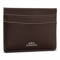APC ANDRE PORTE CARTES MARRON FONCE