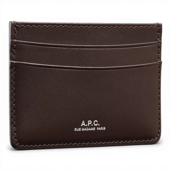APC ANDRE PORTE CARTES MARRON FONCE