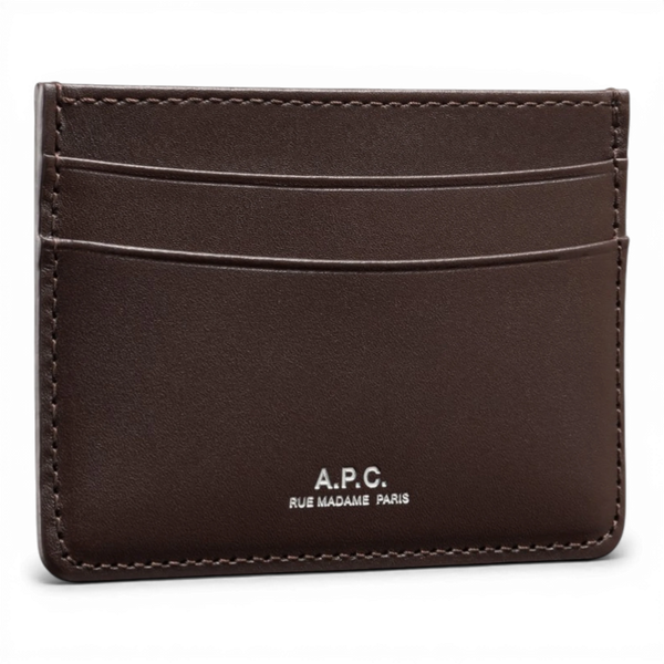 APC ANDRE PORTE CARTES MARRON FONCE