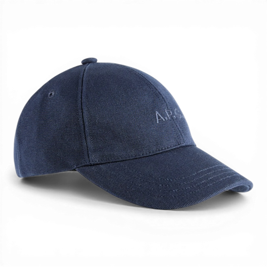 APC CASQUETTE CHARLIE DARK NAVY — APC