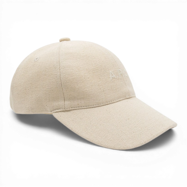 APC CASQUETTE CHARLIE ECRU — APC