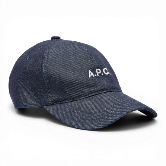 APC CASQUETTE CHARLIE INDIGO — APC