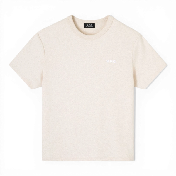 APC TEE BOXY PETIT VPC ECRU — APC