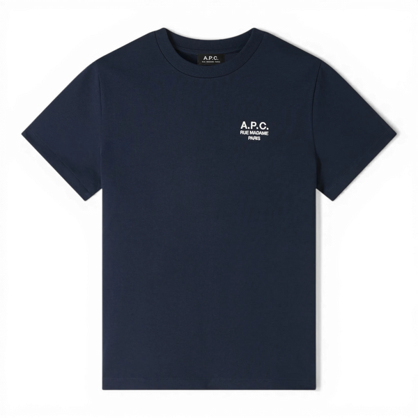 APC TEE STANDARD RUE MADAME GOTS DARK NAVY — APC