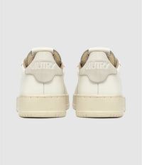 AUTRY BASKETS DALLAS LOW EN CUIR BLANC BACK
