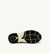 AUTRY BASKETS HYPERWAY EN MESH ET DAIM NOIR ET ARGENT