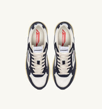 AUTRY BASKETS HYPERWAY EN MESH ET EN DAIM SPACE ET ARGENT