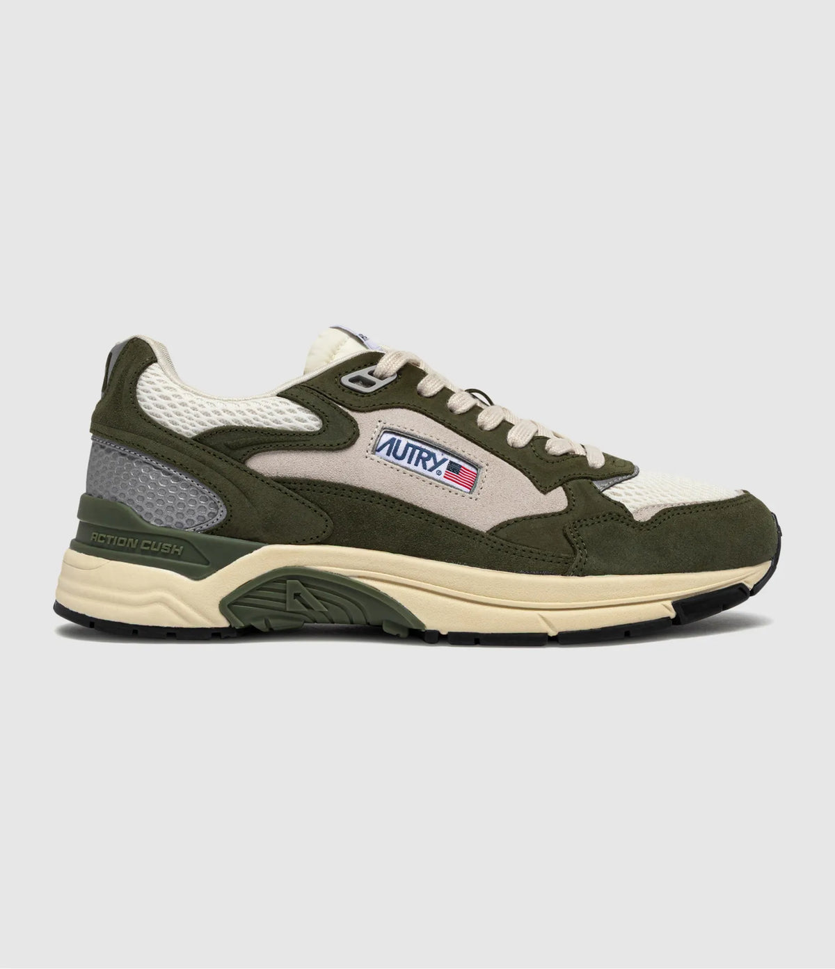AUTRY BASKETS HYPERWAY LOW SUEBIC MESH SALV WHITE