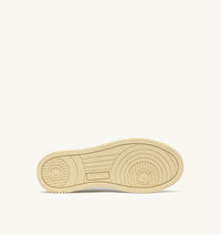 AUTRY BASKETS MEDALIST LOW EN CUIR BLANC