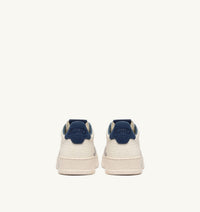 AUTRY BASKETS MEDALIST LOW EN CUIR BLUE DEPTHS ET VAPOR