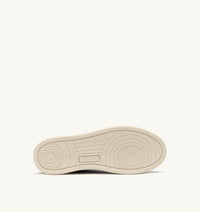 AUTRY BASKETS MEDALIST LOW TRICOLOR EN DAIM TAUPE ET CUIT