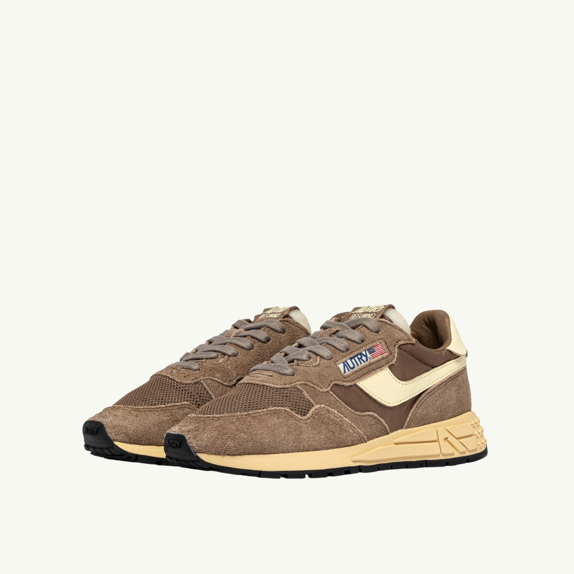 AUTRY BASKETS REELWIND LOW EN NYLON ET DAIM COCO ET RUT