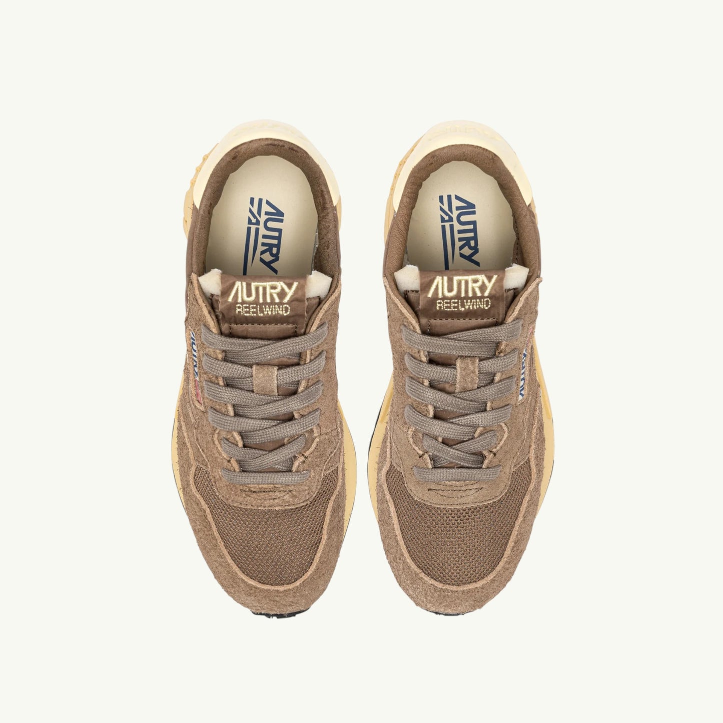 AUTRY BASKETS REELWIND LOW EN NYLON ET DAIM COCO ET RUT
