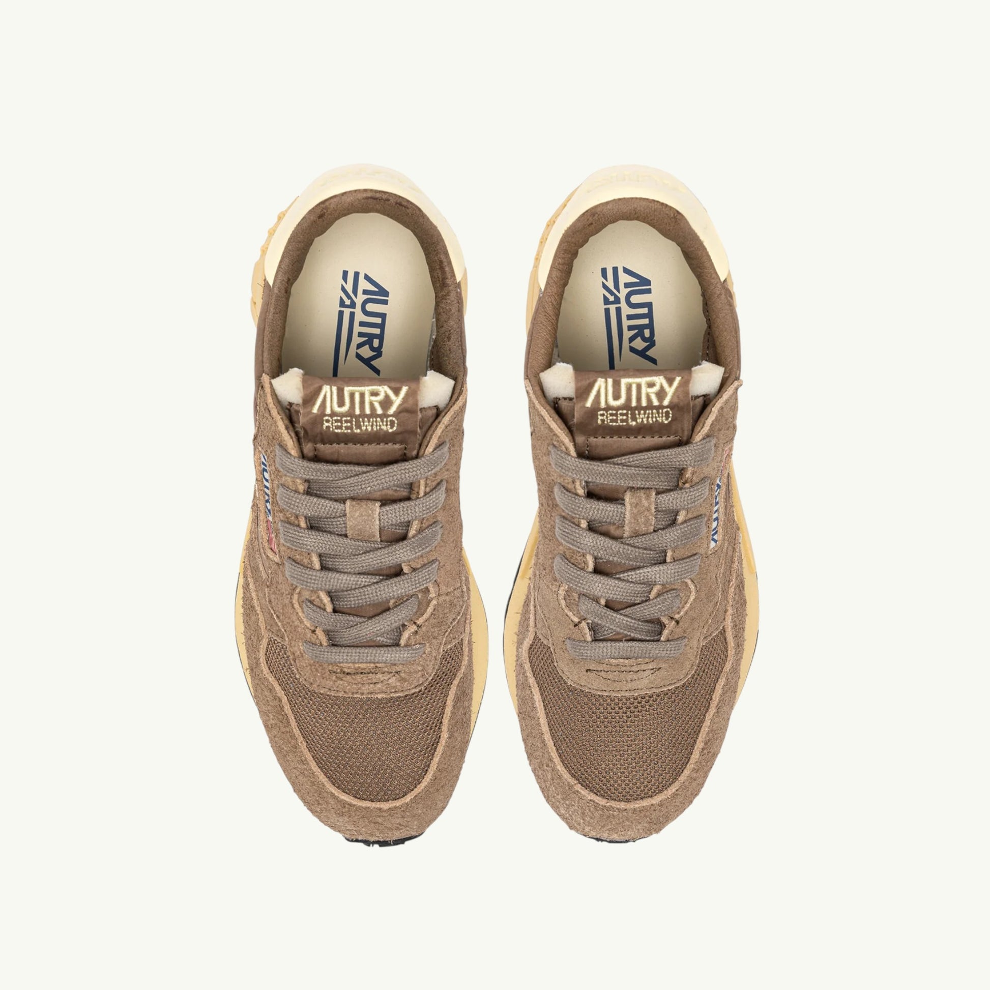 AUTRY BASKETS REELWIND LOW EN NYLON ET DAIM COCO ET RUT