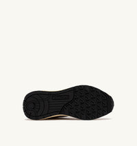 AUTRY BASKETS REELWIND LOW EN NYLON ET DAIM ECRU ET NOIR