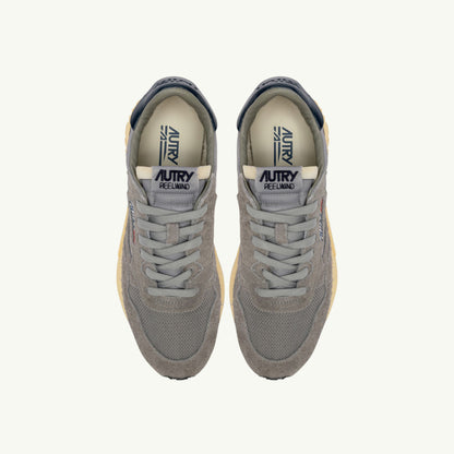 AUTRY BASKETS REELWIND LOW EN NYLON ET DAIM NET PLUMB ET BLUE