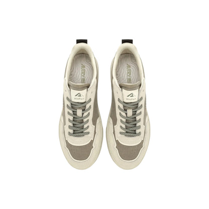 AUTRY BASKETS WILDPACE LOW EN CORDURA ET DAIM ELMOND ET BLANC