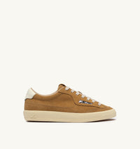 AUTRY BASKETS WINDSCAPE LOW EN DAIM CUIVRE ET MARSHMALLOW