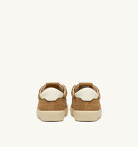AUTRY BASKETS WINDSCAPE LOW EN DAIM CUIVRE ET MARSHMALLOW