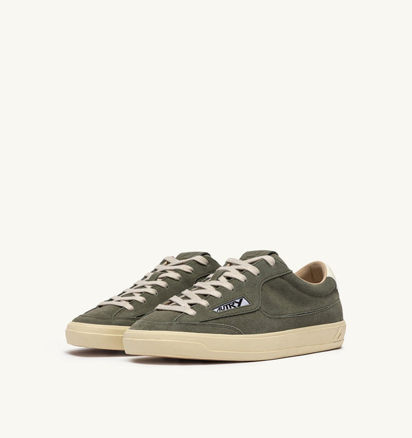 AUTRY BASKETS WINDSCAPE LOW EN DAIM SMOKED GREEN ET MARSHMALLOW