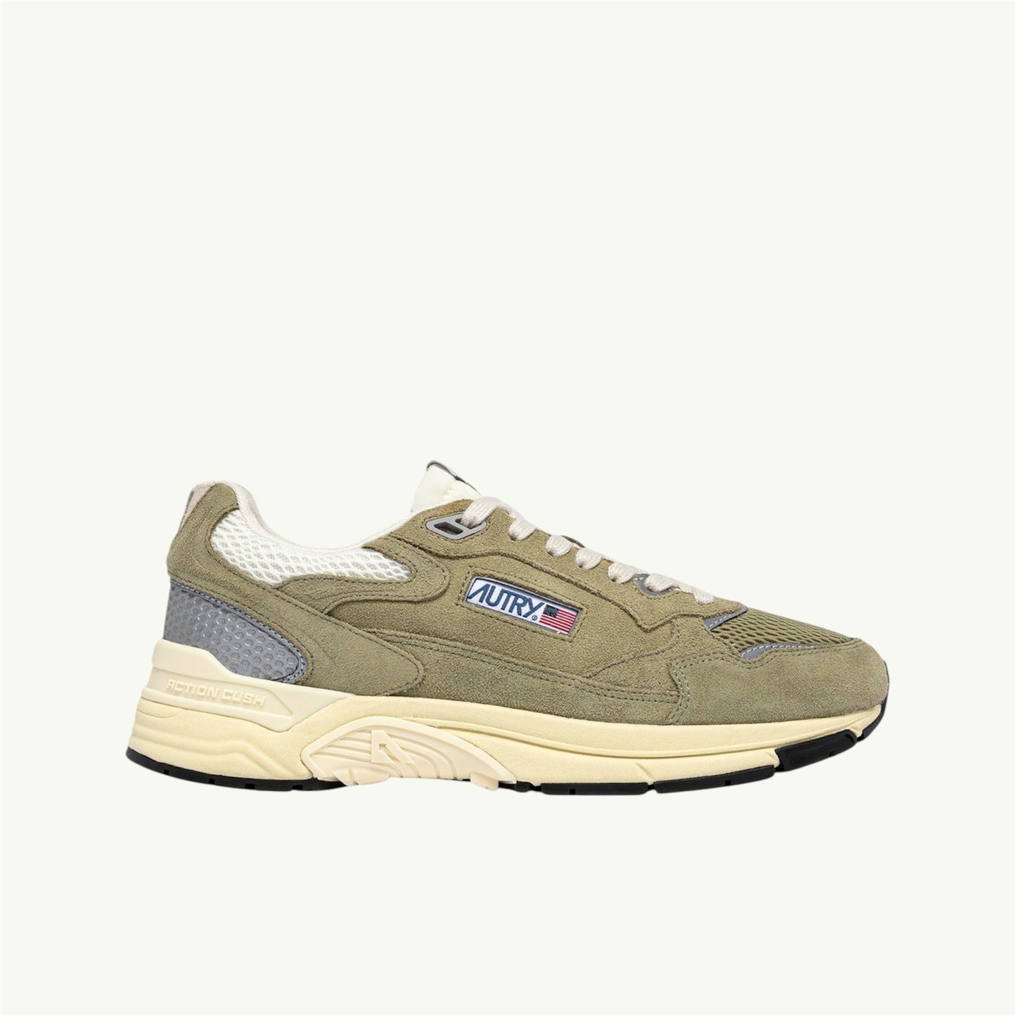 AUTRY HYPERWAY EN MESH ET EN DAIM GREYGN ET ARGENT