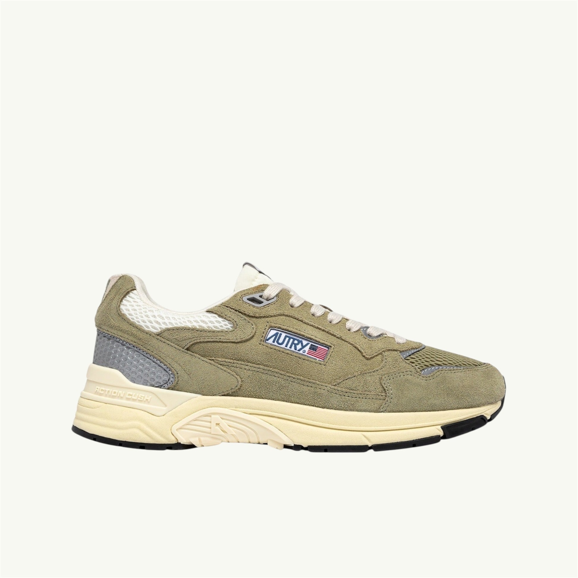 AUTRY HYPERWAY EN MESH ET EN DAIM GREYGN ET ARGENT