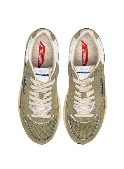 AUTRY HYPERWAY EN MESH ET EN DAIM GREYGN ET ARGENT