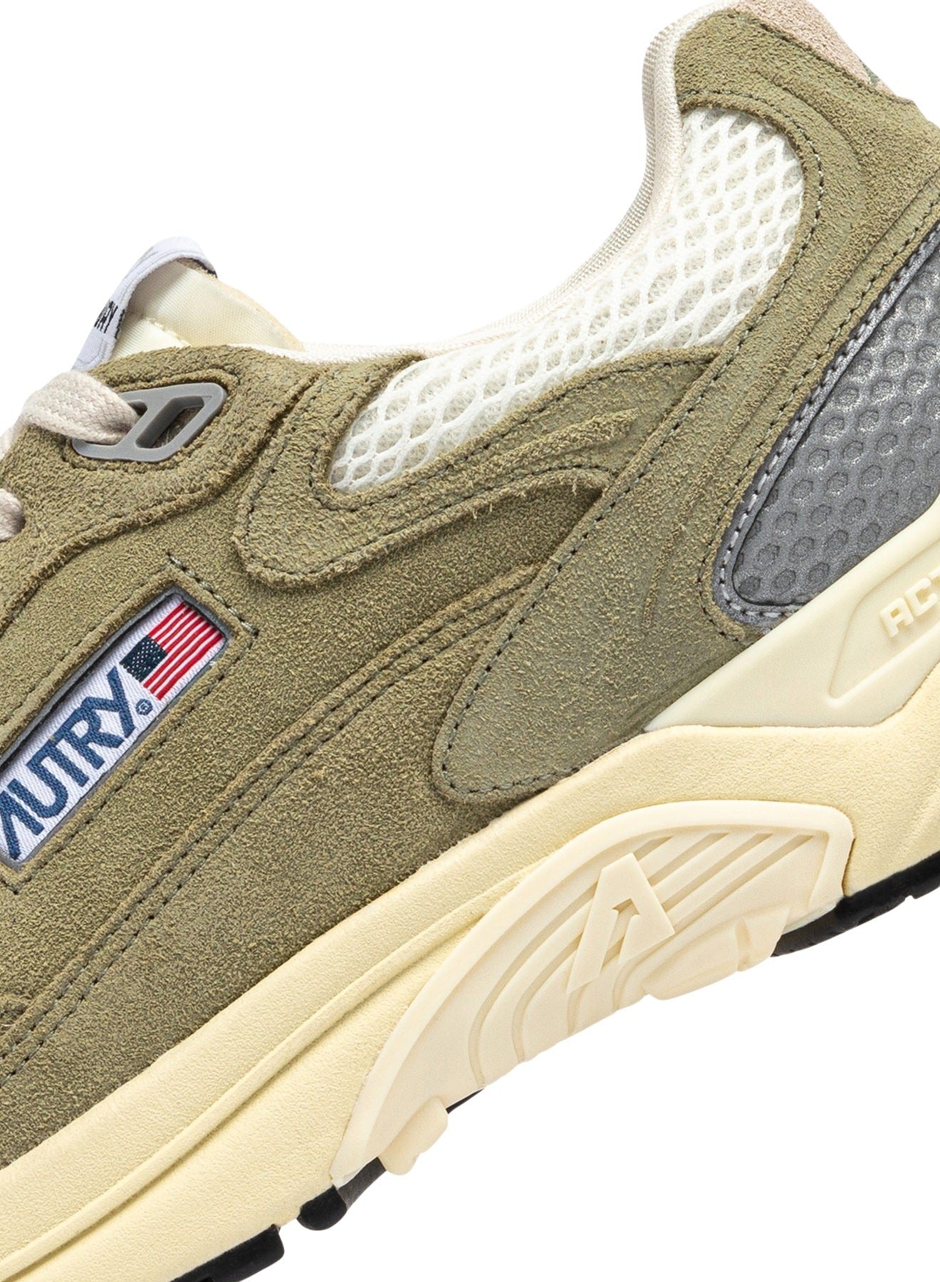 AUTRY HYPERWAY EN MESH ET EN DAIM GREYGN ET ARGENT