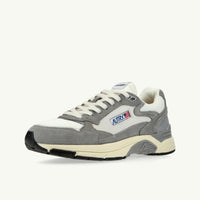 AUTRY HYPERWAY EN MESH ET EN DAIM PLUMP ET ARGENT