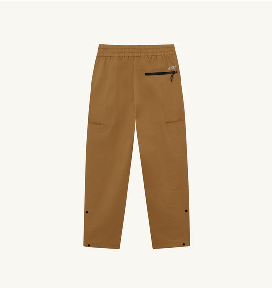 AUTRY PANTALON RAIN TECH NYLON EN NYLON UNISEX NOISETTE BACK
