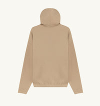 AUTRY SWEAT À CAPUCHE ZIPPÉ UNISEXE BEIGE
