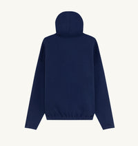 AUTRY SWEAT À CAPUCHE ZIPPÉ UNISEXE BLEU