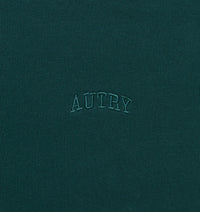 AUTRY SWEAT À CAPUCHE ZIPPÉ UNISEXE VERT