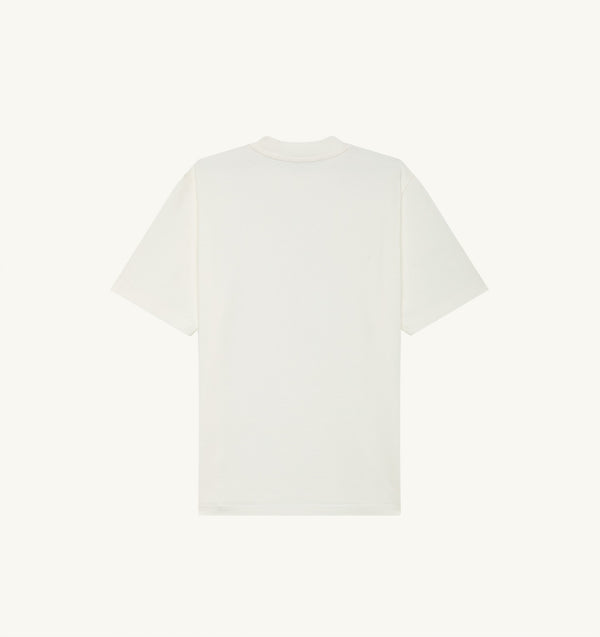 AUTRY T-SHIRT AVEC LOGO TON SUR TON UNISEX ALABATRE