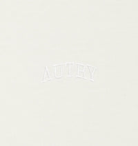 AUTRY T-SHIRT AVEC LOGO TON SUR TON UNISEX ALABATRE