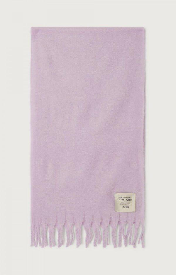 American Vintage ÉCHARPE ZINACO LILAS L — American Vintage