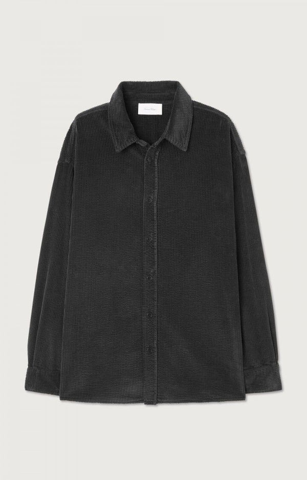 American Vintage CHEMISE HOMME PADOW CARBONE VINTAGE — American Vintage