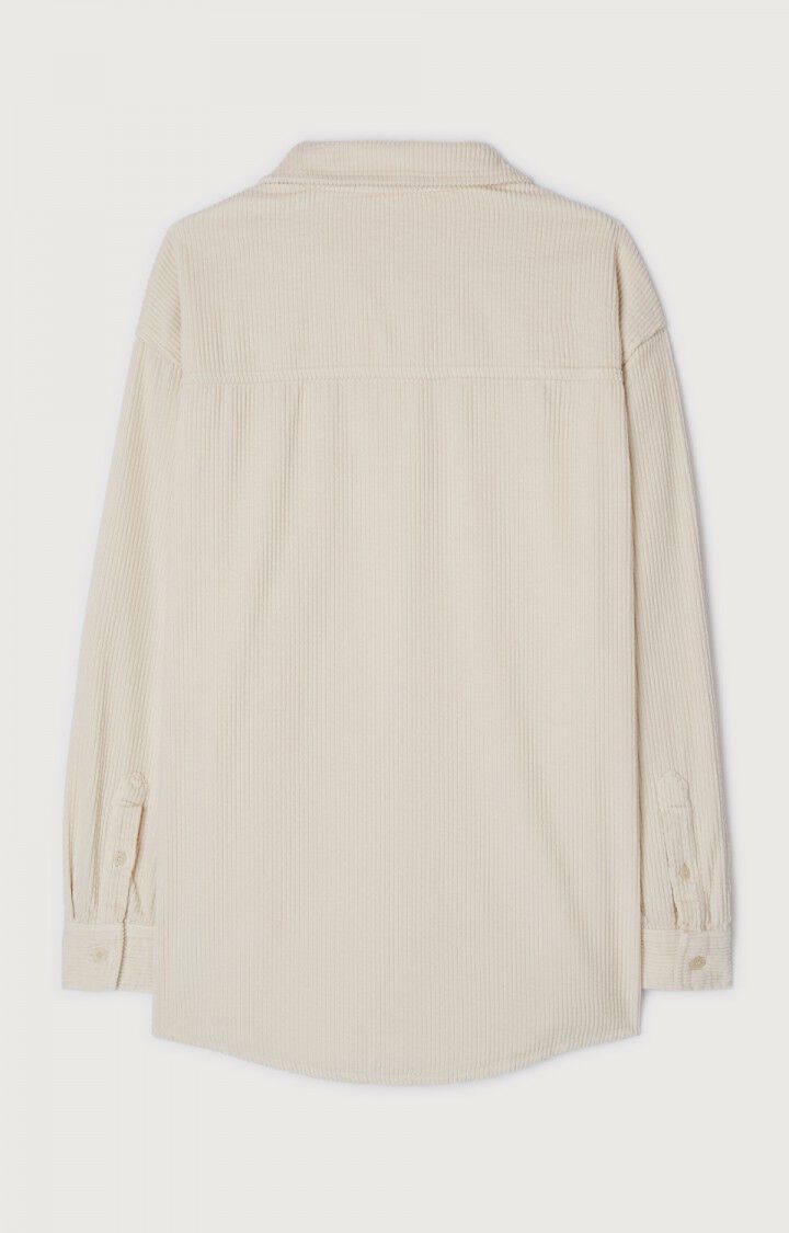 American Vintage CHEMISE HOMME PADOW ECRU VINTAGE