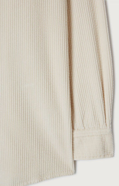 American Vintage CHEMISE HOMME PADOW ECRU VINTAGE