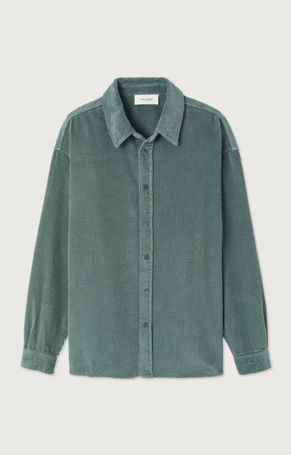 American Vintage CHEMISE HOMME PADOW PIN VINTAGE