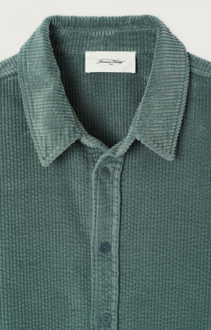 American Vintage CHEMISE HOMME PADOW PIN VINTAGE