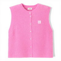 American Vintage GILET FEMME EAST ROSE BUBBLE CHINE