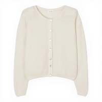 American Vintage GILET FEMME VITOW BLANC