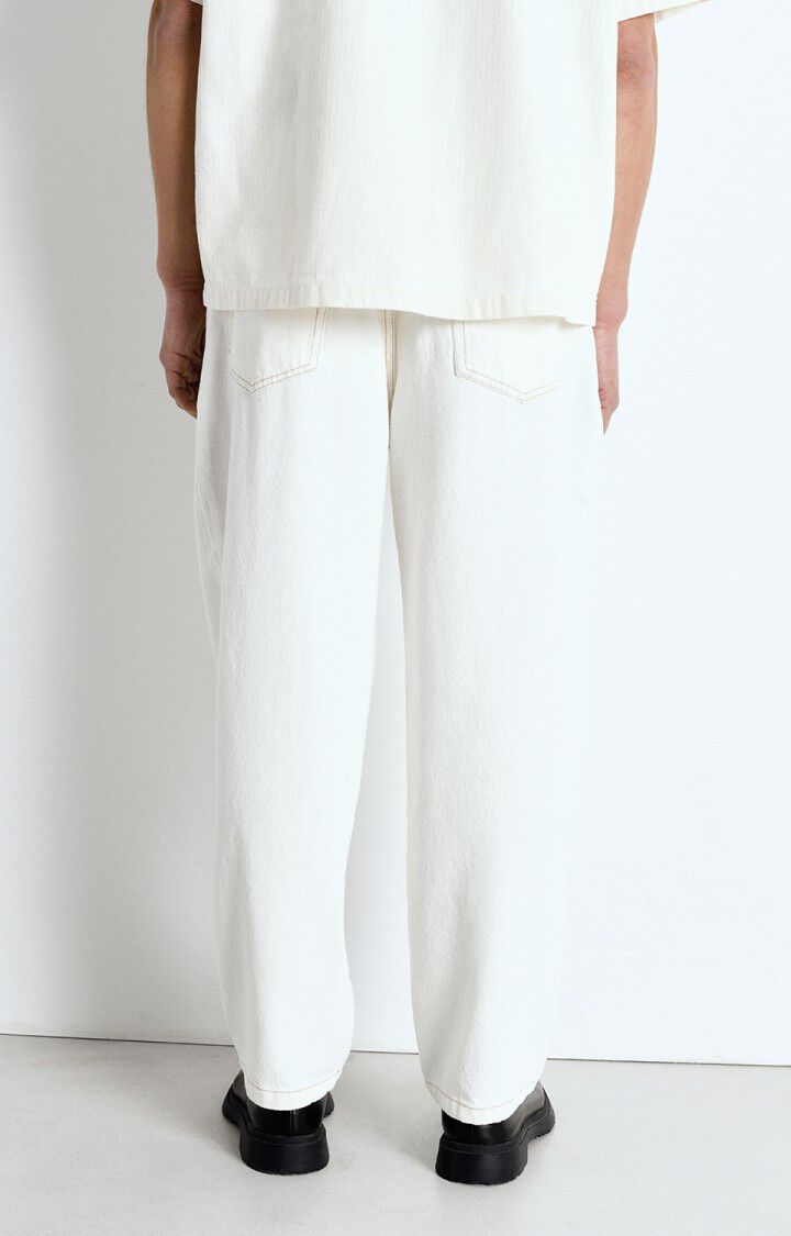 American Vintage JEAN DROIT HOMME JOZASTREET OFF WHITE