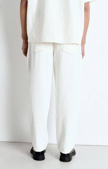 American Vintage JEAN DROIT HOMME JOZASTREET OFF WHITE