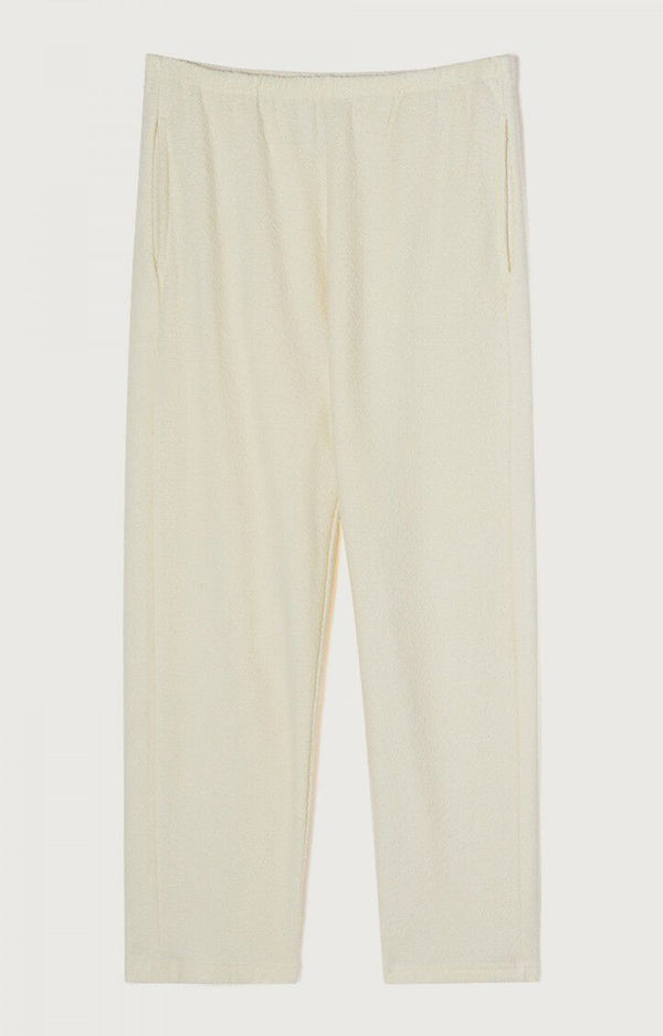 American Vintage JOGGING FEMME BOBYPARK ECRU — American Vintage