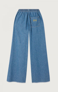 American Vintage PANTALON FEMME IZEWAY MEDIUM BLUE