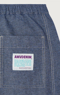 American Vintage PANTALON FEMME LOFWAY STONE BLUE
