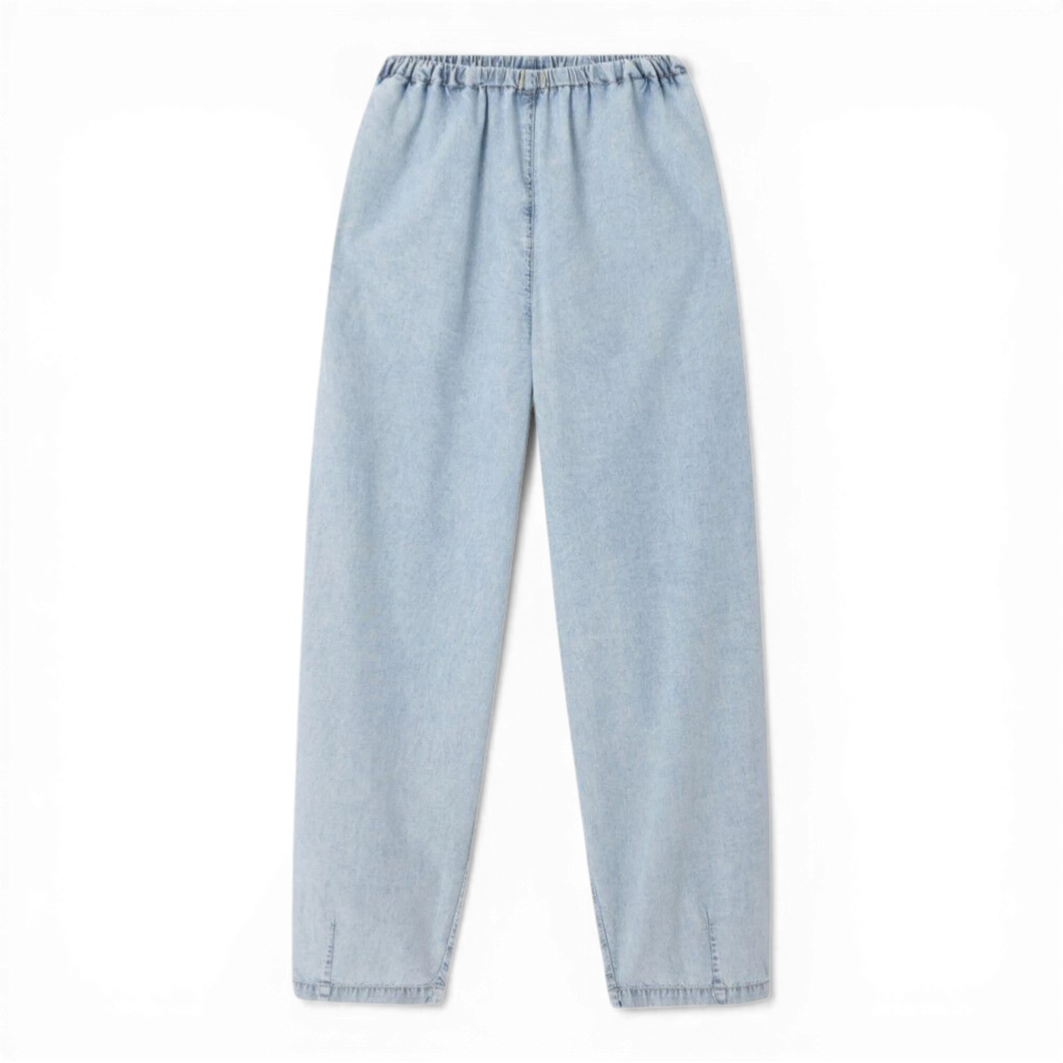 American Vintage PANTALON FEMME PAYBOU BLUE SNOW