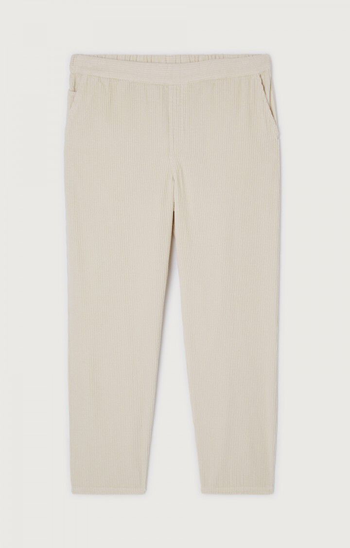 American Vintage PANTALON HOMME PADOW ECRU VINTAGE